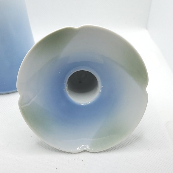 Scandinavian Art Nouveau Porcelain Candle Holder & Vase /Bing & Grondahl Annual - Picture 4 of 8